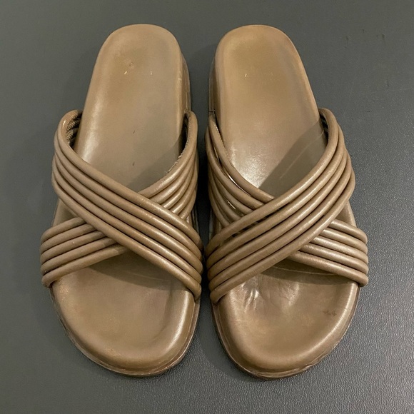 Anine Bing Ipanema Sandals Slip On Slides Scandi Girl - Picture 3 of 16